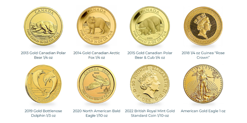 gold coins from oxford gold group